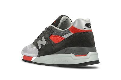 New Balance 998 Made In Usa Grey Red 4
