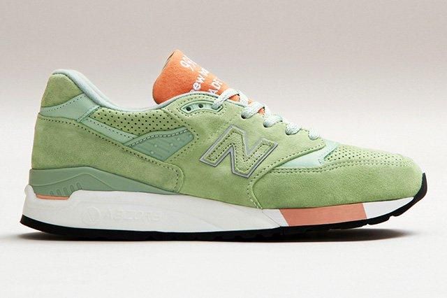 New balance deals 998 mint