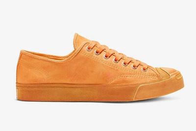 Converse Jack Purcell Orange Right Side Shot