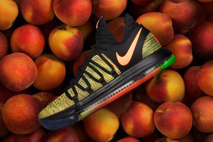 Nike Produce Peach Jam Kd 10 Exclusively For The Eybl