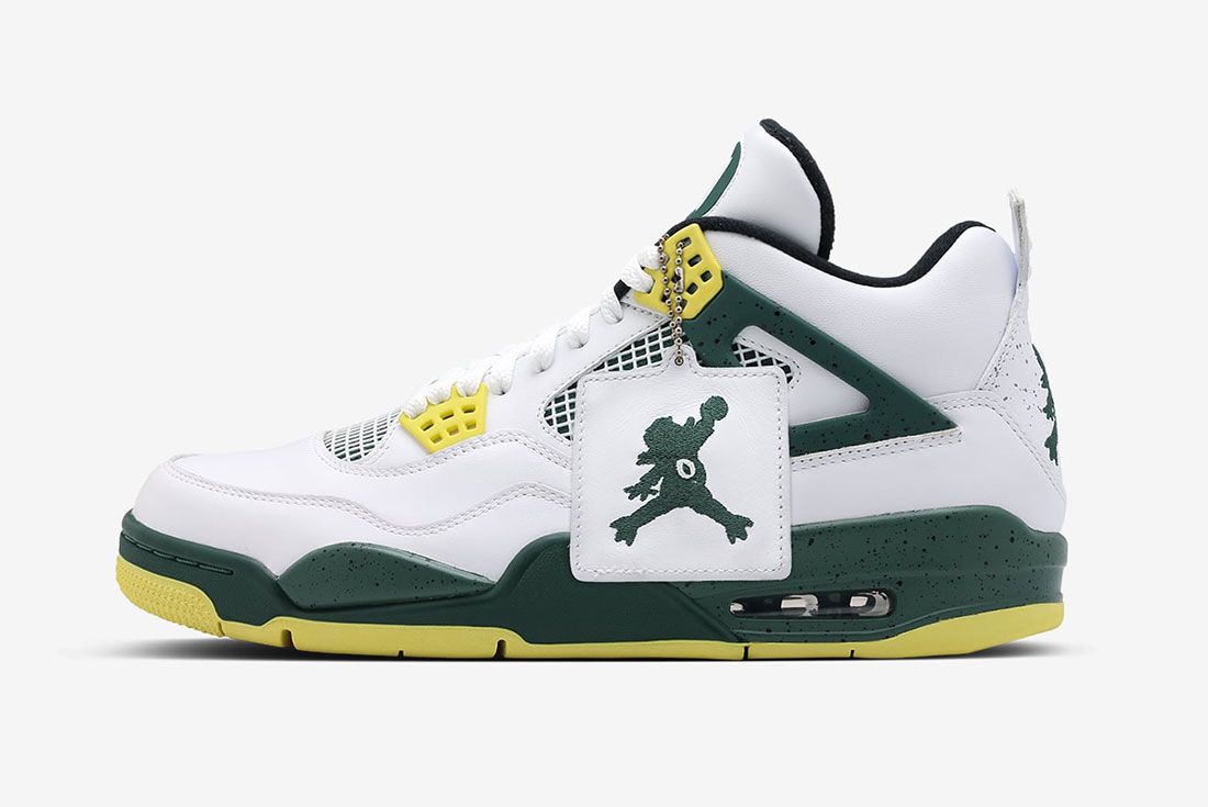 oregon ducks jordans 4