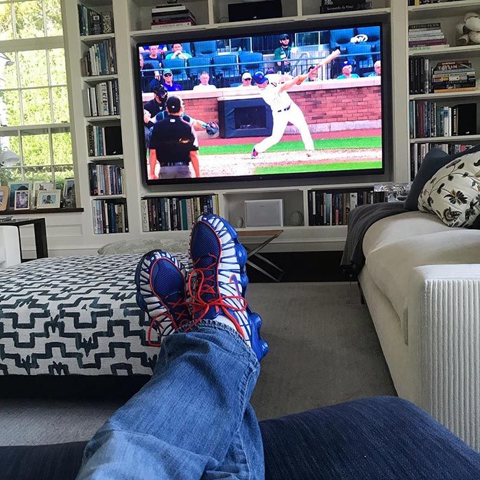 Jerry Seinfeld Signature Nike Shox Tl On Foot Television