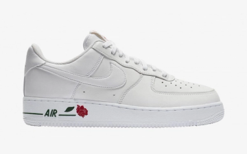 Air force ones with roses sales on them