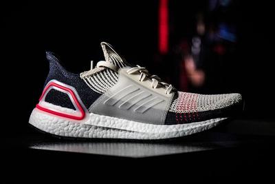 Adidas Ultraboost 19 Active Red Right Heel Right Shot