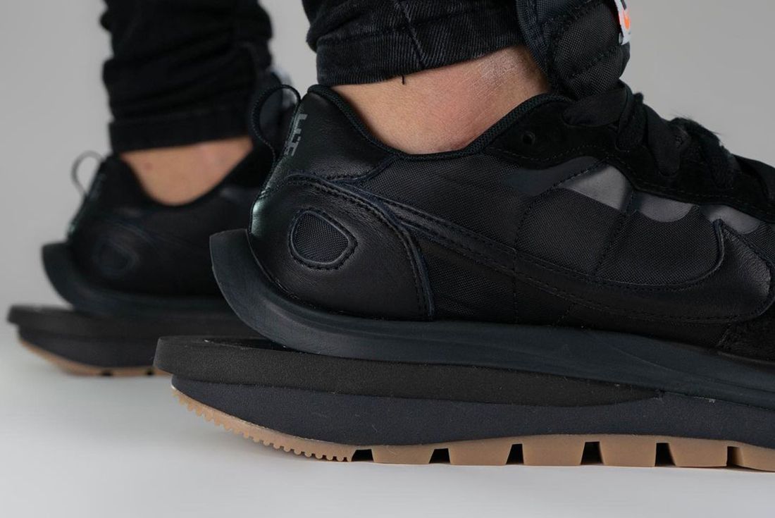 A Black and Gum sacai x Nike VaporWaffle has Surfaced - Sneaker 