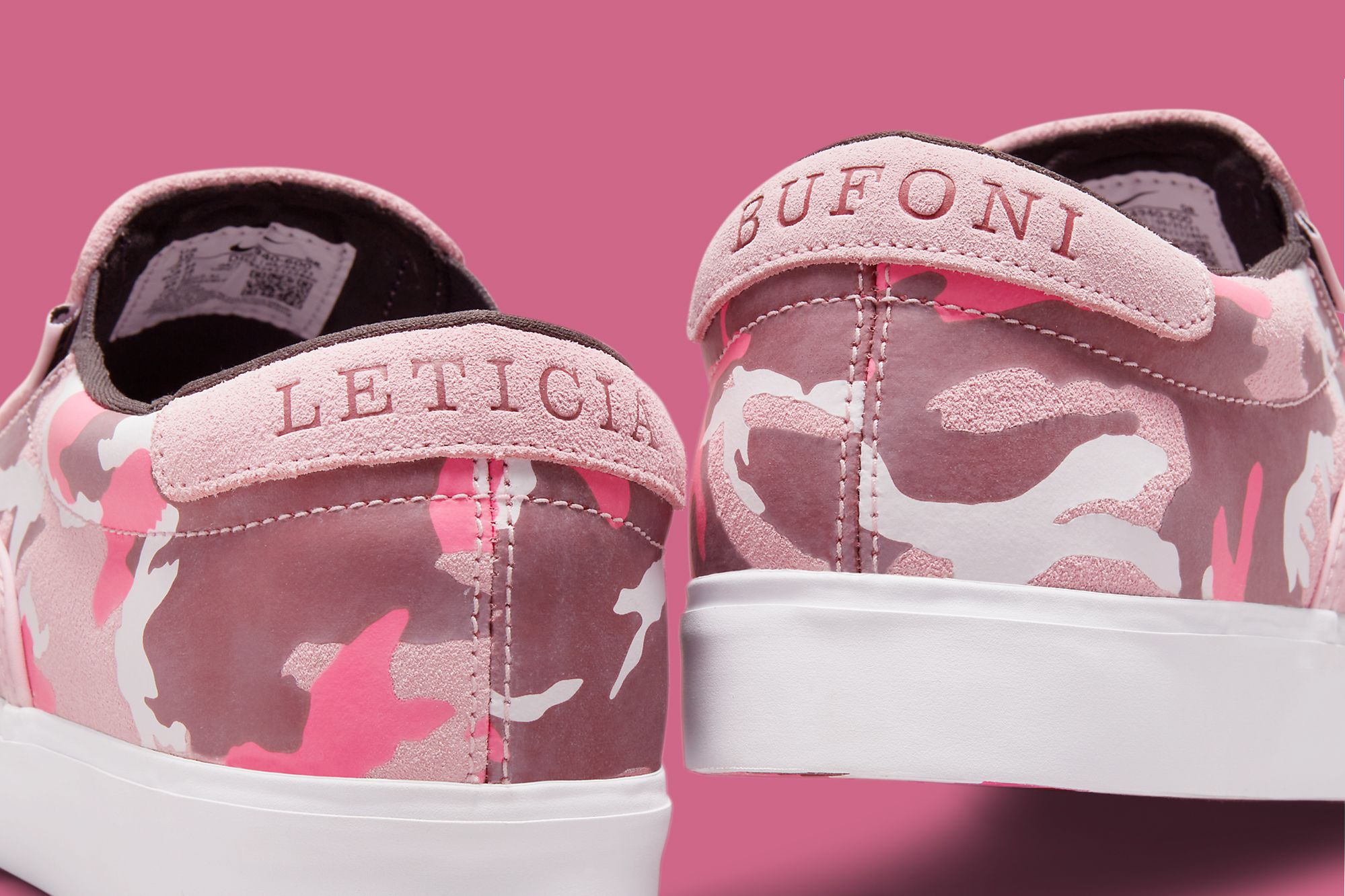 Release leticia bufoni nike shoes Info: Leticia Bufoni x Nike SB Zoom Verona Slip Pink Camo