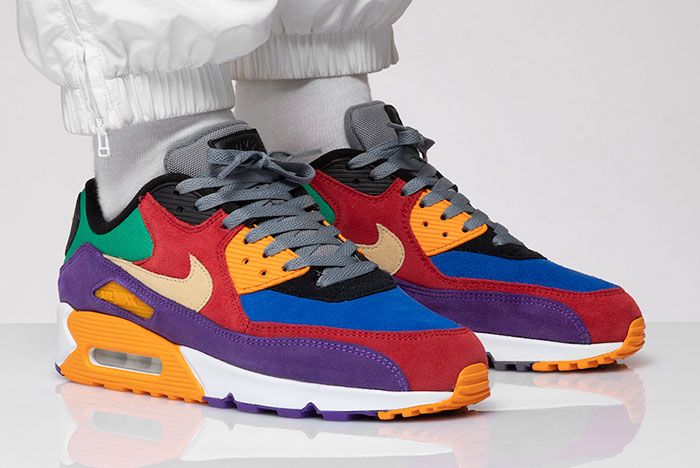 Nike Air Max 90 Viotech Cd0917 600 Front Angle