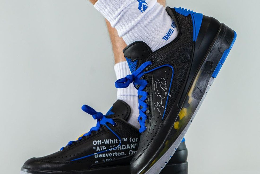 On-Foot Look: The Off-White x Air Jordan 2 Low - Sneaker Freaker
