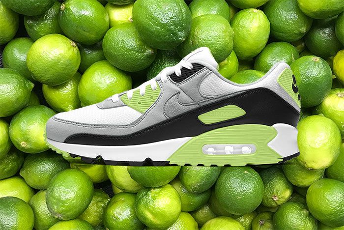 Nike Serve the Air Max 90 with a Twist of Lime - Sneaker Freaker مطبخ ريفي طابع ايطالي