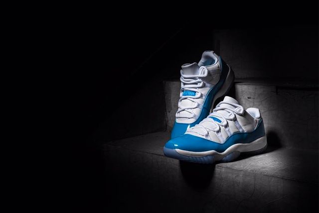 university blue jordan 11s
