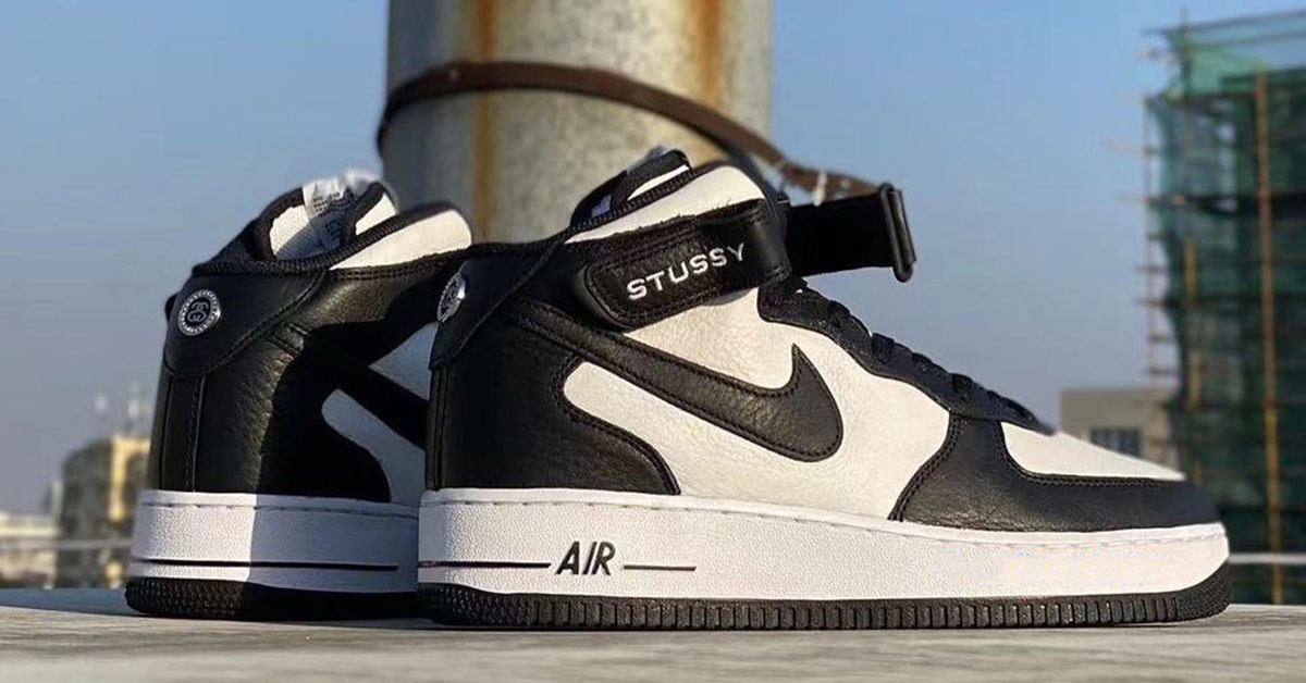 First Look: Stussy x Nike Air Force 1 Mid - Sneaker Freaker
