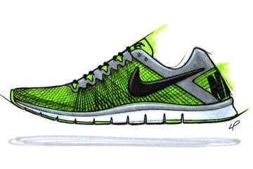 nike free trainer 3.0 v3 blue fern plant