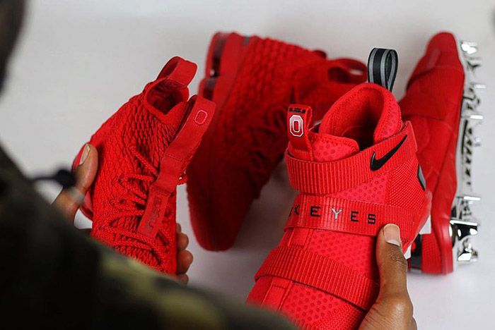 Lebron soldier 15 red on sale