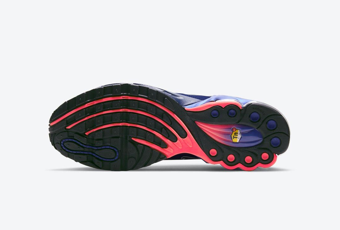 nike tuned 2 blue pink black