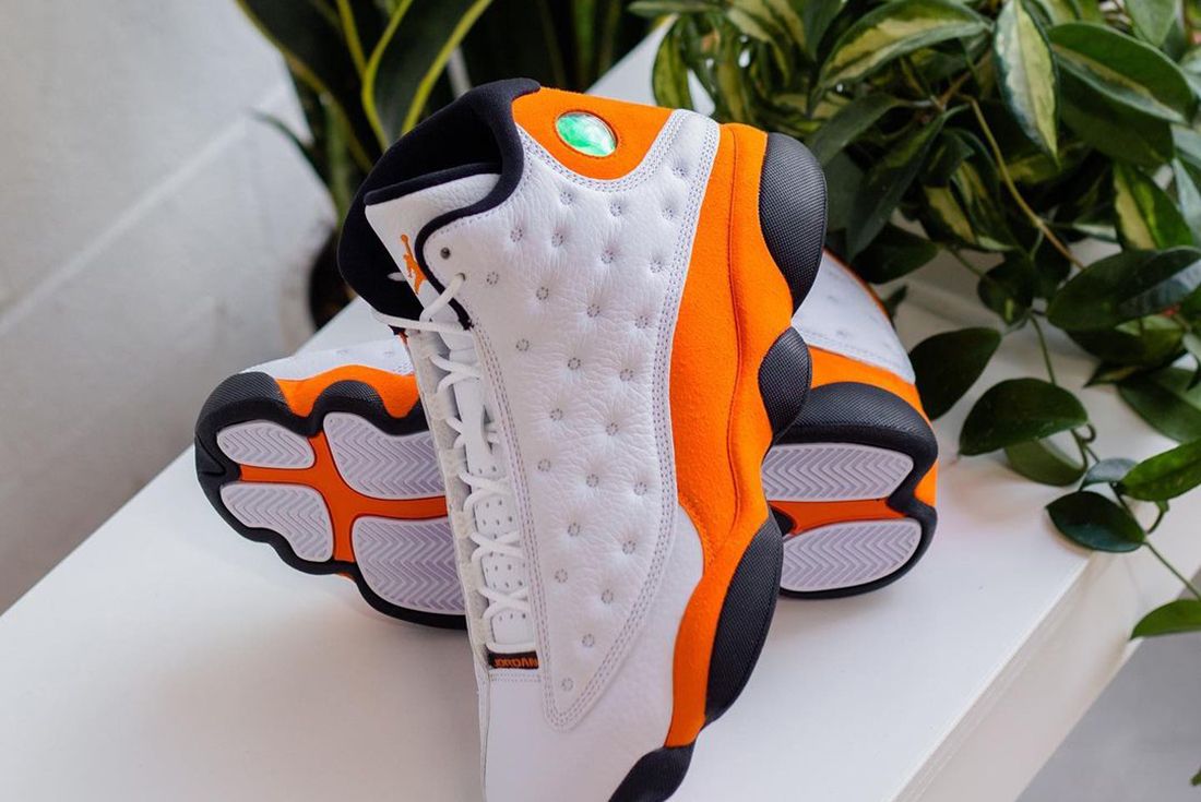 starfish jordan 13 on feet