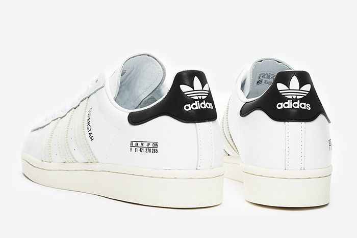 Adidas Superstar Misplaced Size Tag Fv2808 White Rear Angle