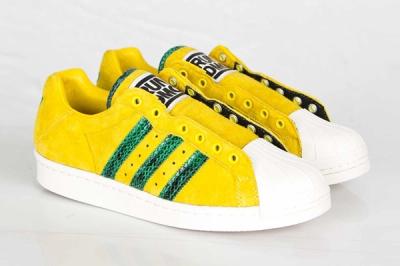Adidas Ultrstar 80S Yellow Green 4