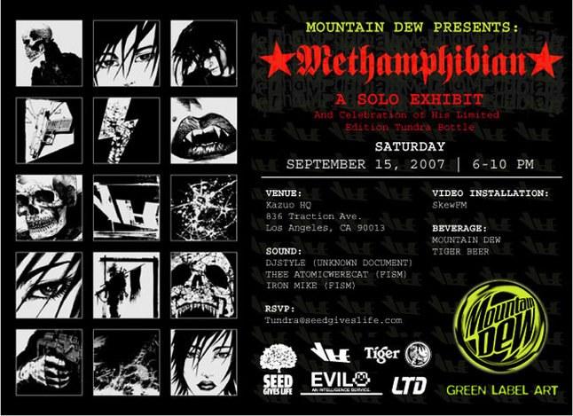 Methamphibian A Solo Exhibit 1