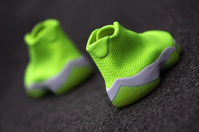 lime green jordan future