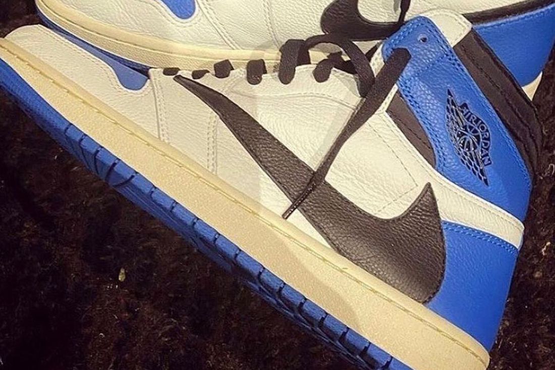 Pics Of The Rumoured Travis Scott X Fragment X Air Jordan 1 Are Here Sneaker Freaker