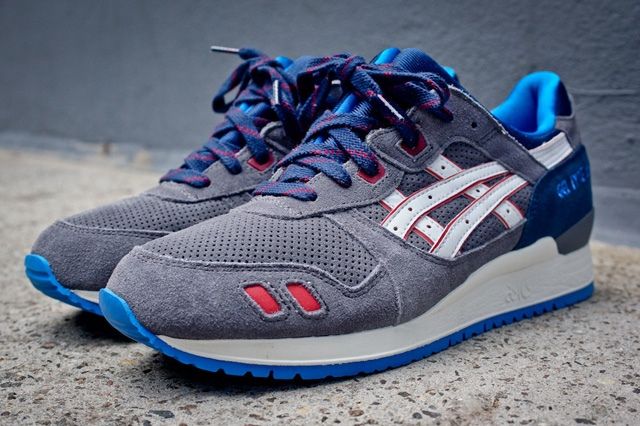 ASICS Gel Lyte III Grey Navy Releases