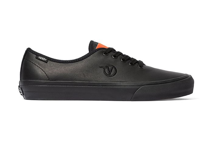 Taka Hayashi Vans Authentic One Piece Black Leather Release Date Lateral