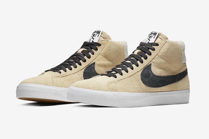 Stussy Nike Sb Blazer Mid Midwest Gold Official 1