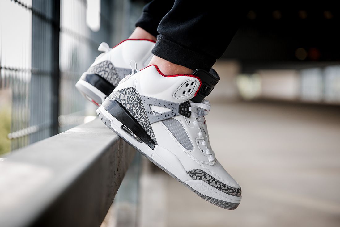Jordan Spiz'ike OG (White Cement) - Sneaker Freaker