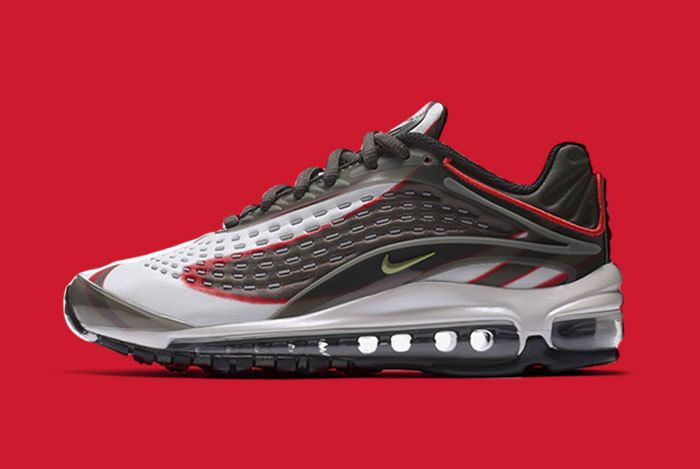Nike Air Max Deluxe Grey Red 3