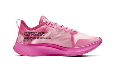 Off White Nike Zoom Fly Sp Black Pink Official 7