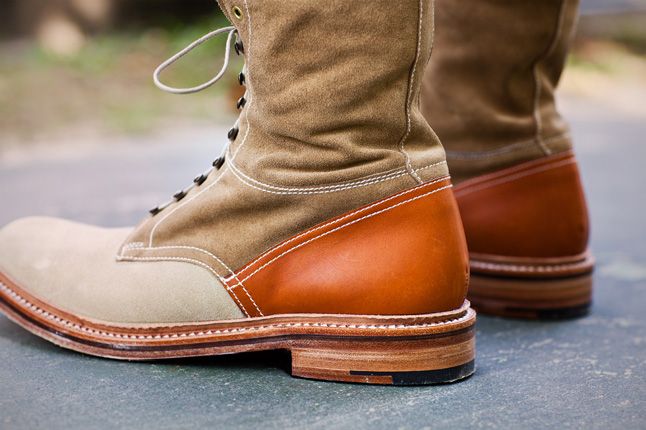 Garbstore X Grenson 2012 Fall Winter Collection High Leg Boot Tan 1