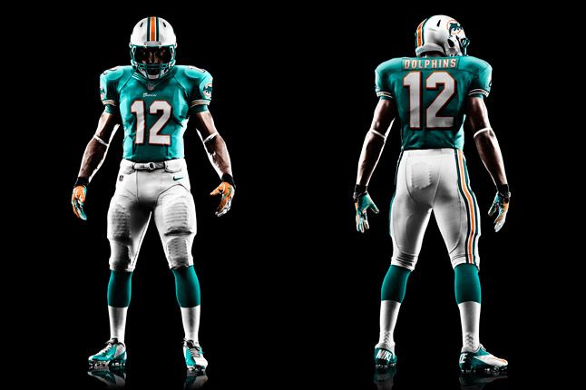 Miami Dolphins Uniform 1