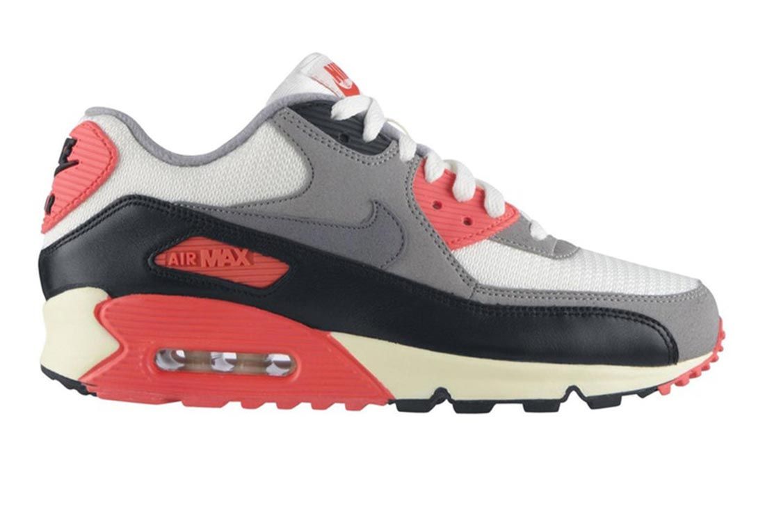 Nike Air Max 90 Vintage Infrared Lateral Side Shot