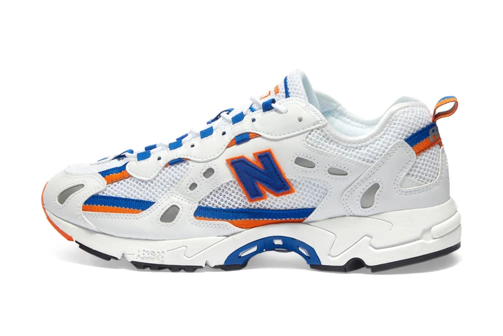 New Balance 827 (White/Royal/Orange)