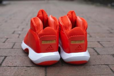 Adidas Crazy 1 Bright Orange Heel