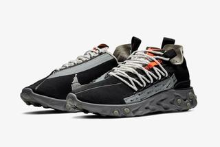nike ispa react low black