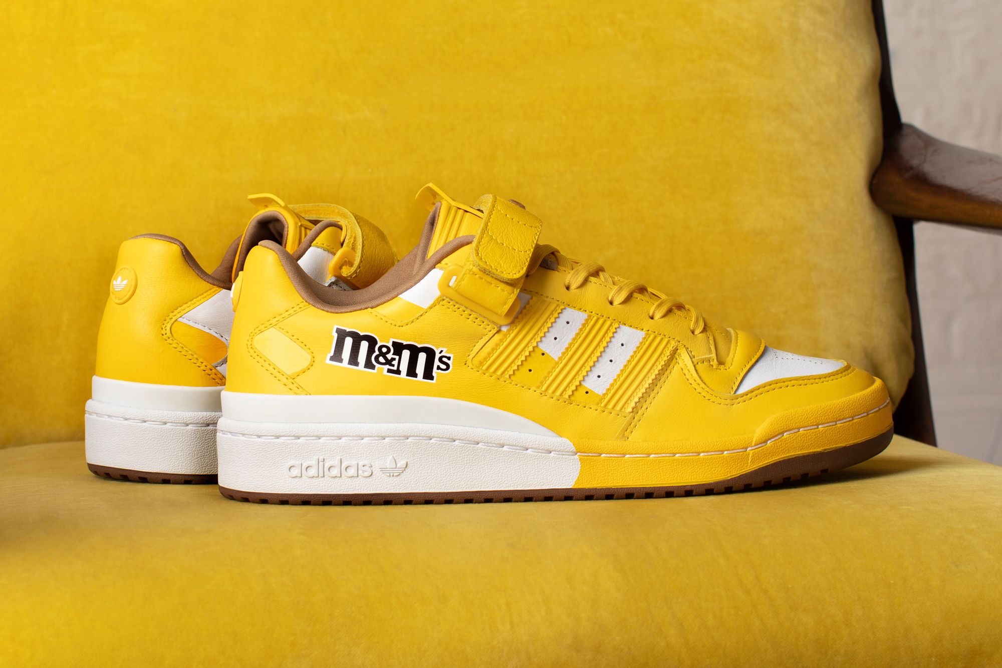 M&M's and adidas Grab a King-Size Bag of New Forum Low Colourways