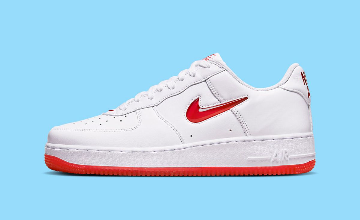 bleek vergeven tijger Jewel Swooshes Appear on the Nike Air Force 1 Low 'Colour of the Month' -  Sneaker Freaker