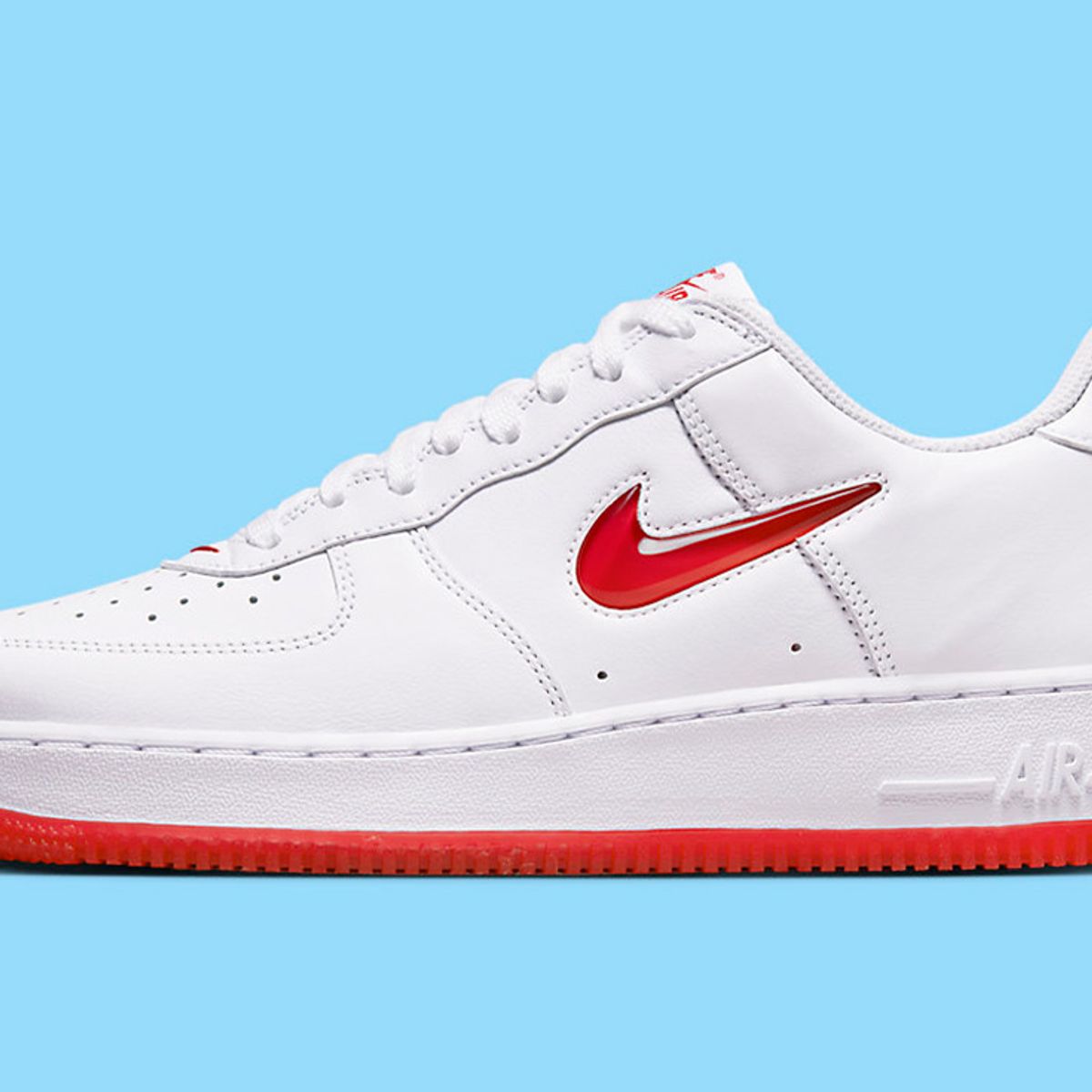 bleek vergeven tijger Jewel Swooshes Appear on the Nike Air Force 1 Low 'Colour of the Month' -  Sneaker Freaker