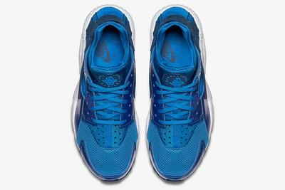Nike Air Huarache Metallic Blue2