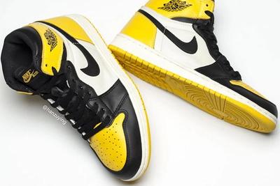 Air Jordan 1 Yellow Toe Double