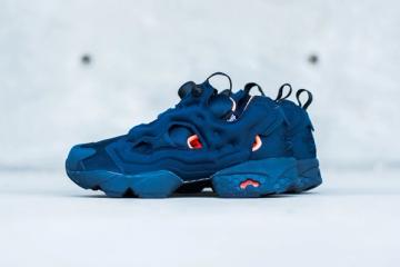 reebok insta pump fury orange blue