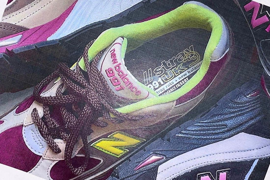 First Look: The Stray Rats x New Balance 991 - Sneaker Freaker