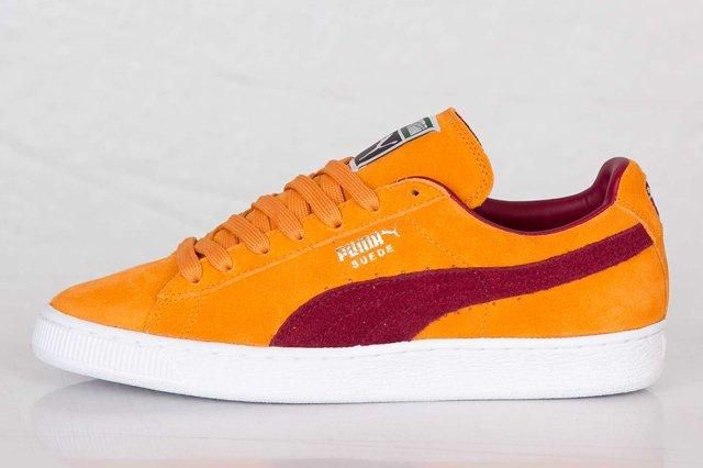 Puma Suede Classic Bright Marigold Pomegranate 7