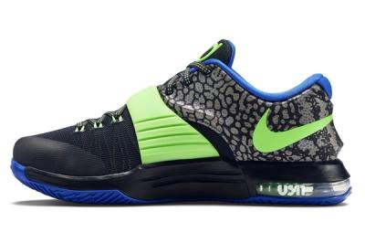 Nike Kd 7 Black Green Blue 31