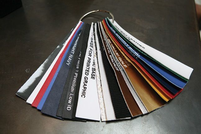 Bespoke Leather Swatches 1
