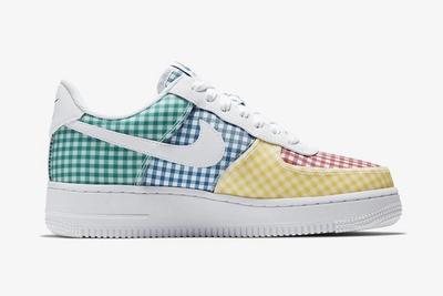 Nike Air Force 1 Gingham Pack Colour Medial