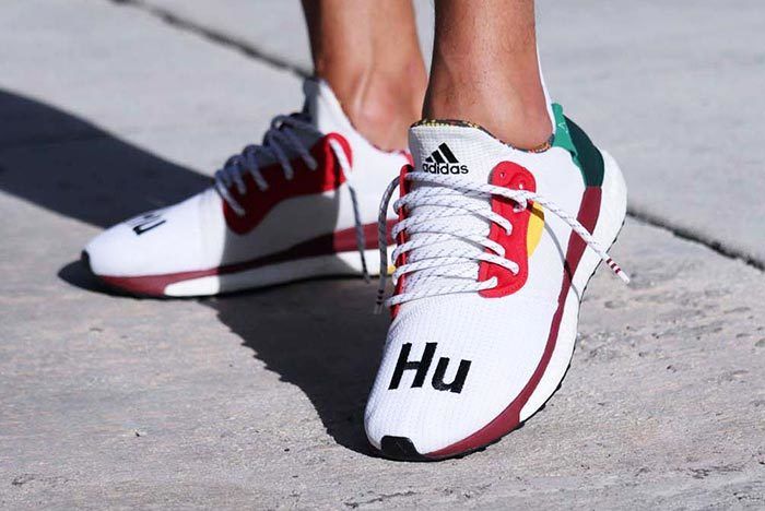 An On-Feet Look At The Pharrell Williams x adidas HU POD S3.1