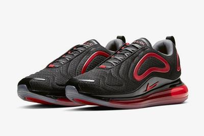 Nike Air Max 720 Black Red Pair