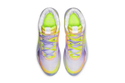 Nike Kd 12 Eybl Yellow Purple Orange Release Date Top Down